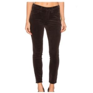 NWT L'AGENCE Margot- High Rise Corduroy skinnies
